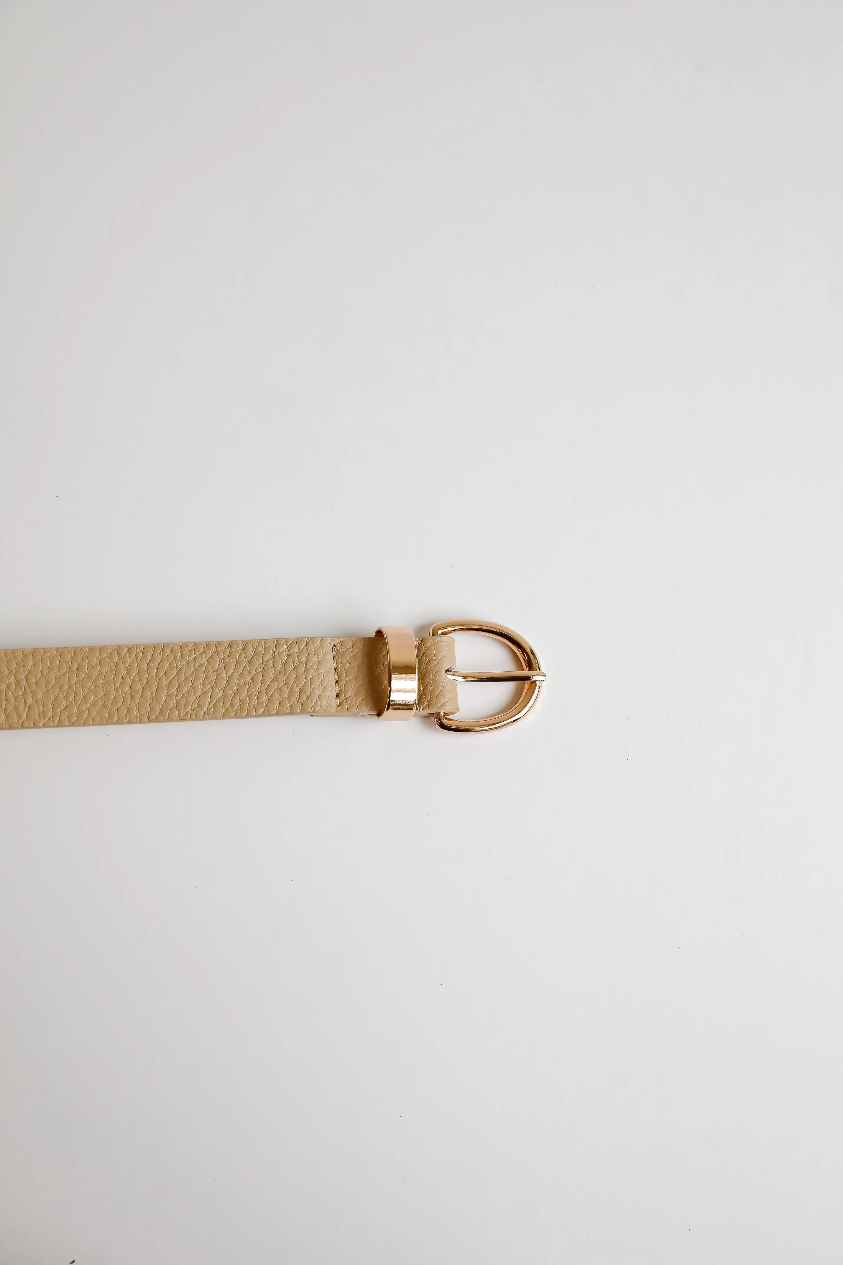 Effortless Trendsetter Taupe Belt