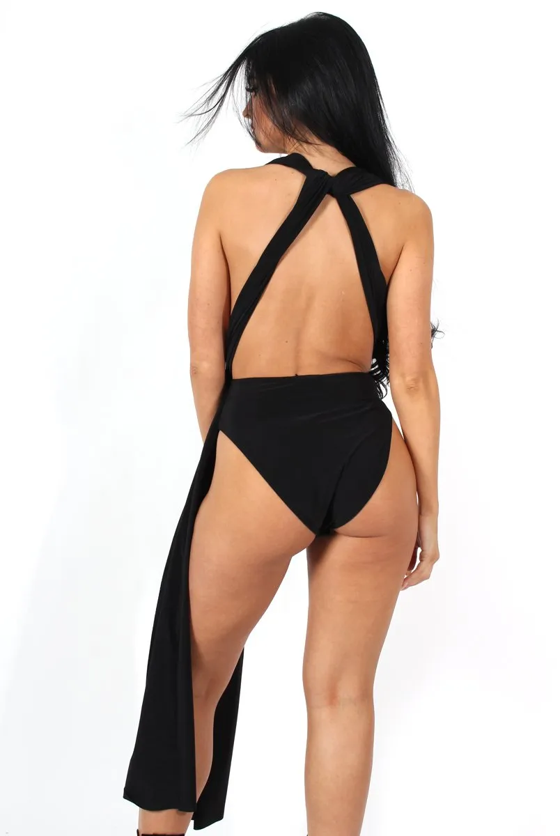 Emi Black Multiway Bodysuit