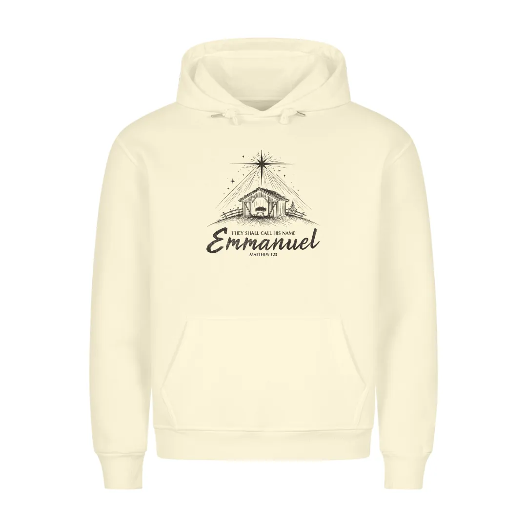 Emmanuel Matthew 1,23 Christmas Hoodie