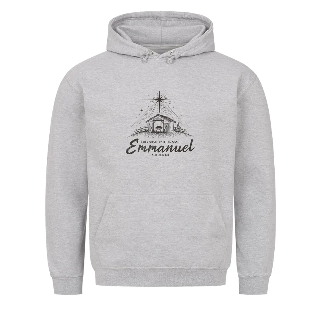 Emmanuel Matthew 1,23 Christmas Hoodie