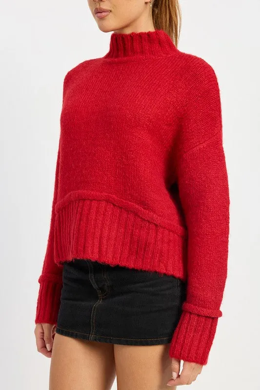 Emory Park Mock Turtleneck Sweater