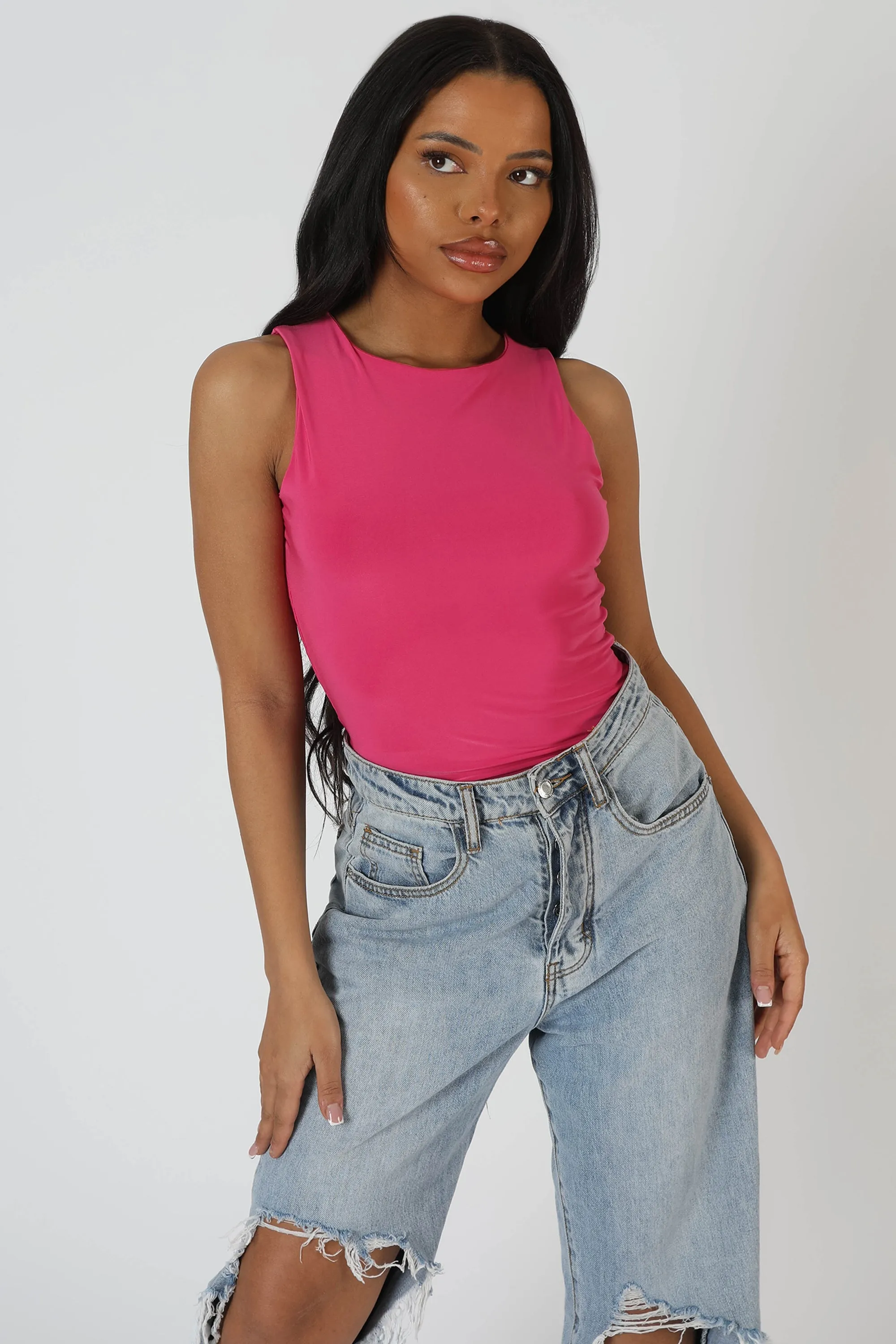 Essential Bodysuit Pink