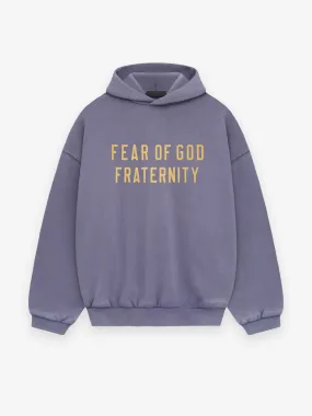 Fear of God Essentials Heavy Fleece Hoodie in Lavender