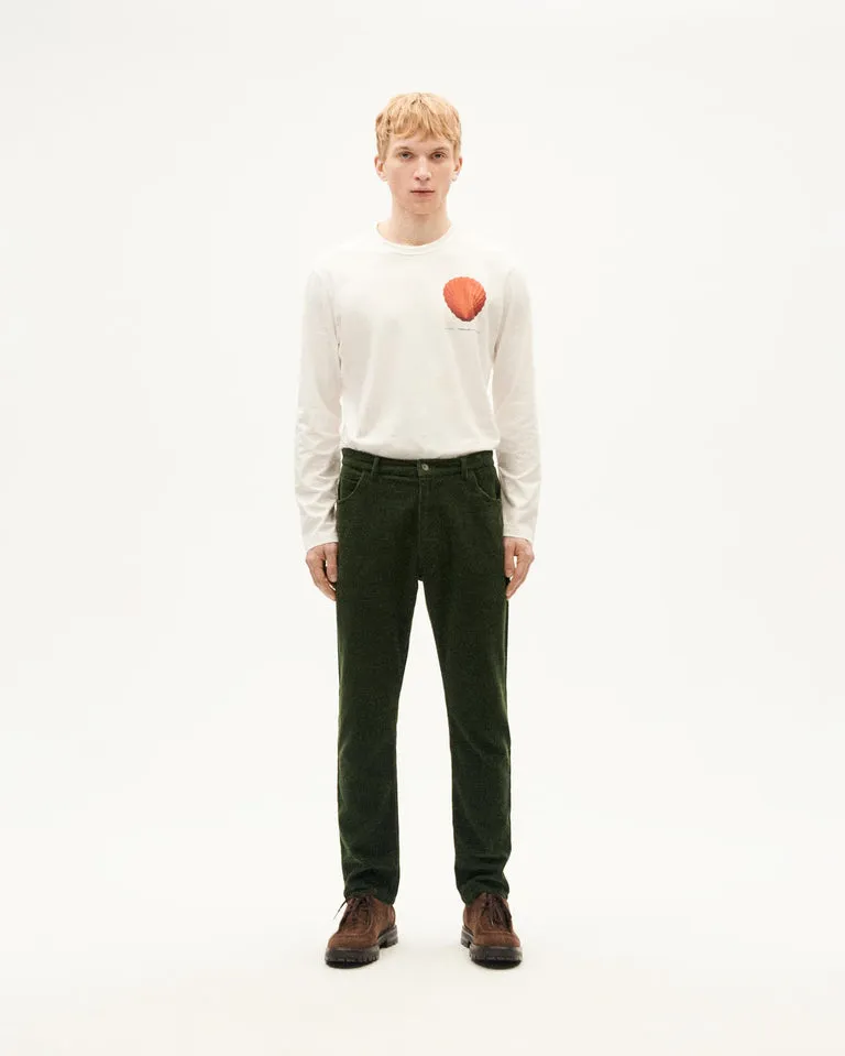 Five Pocket Pants - Bottle Green