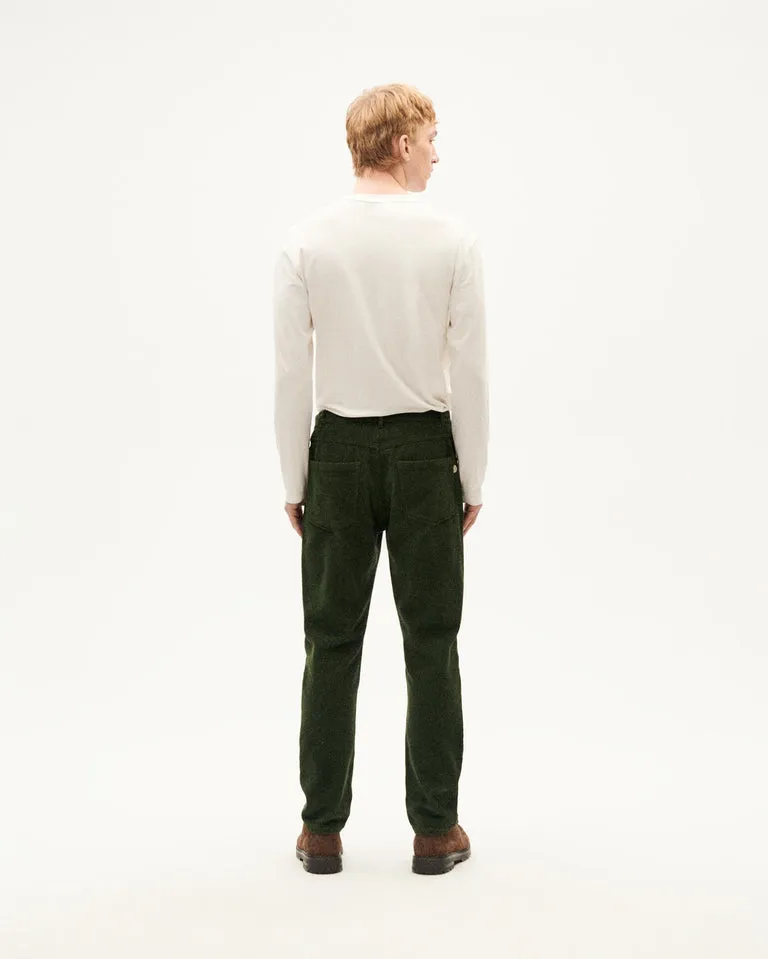 Five Pocket Pants - Bottle Green