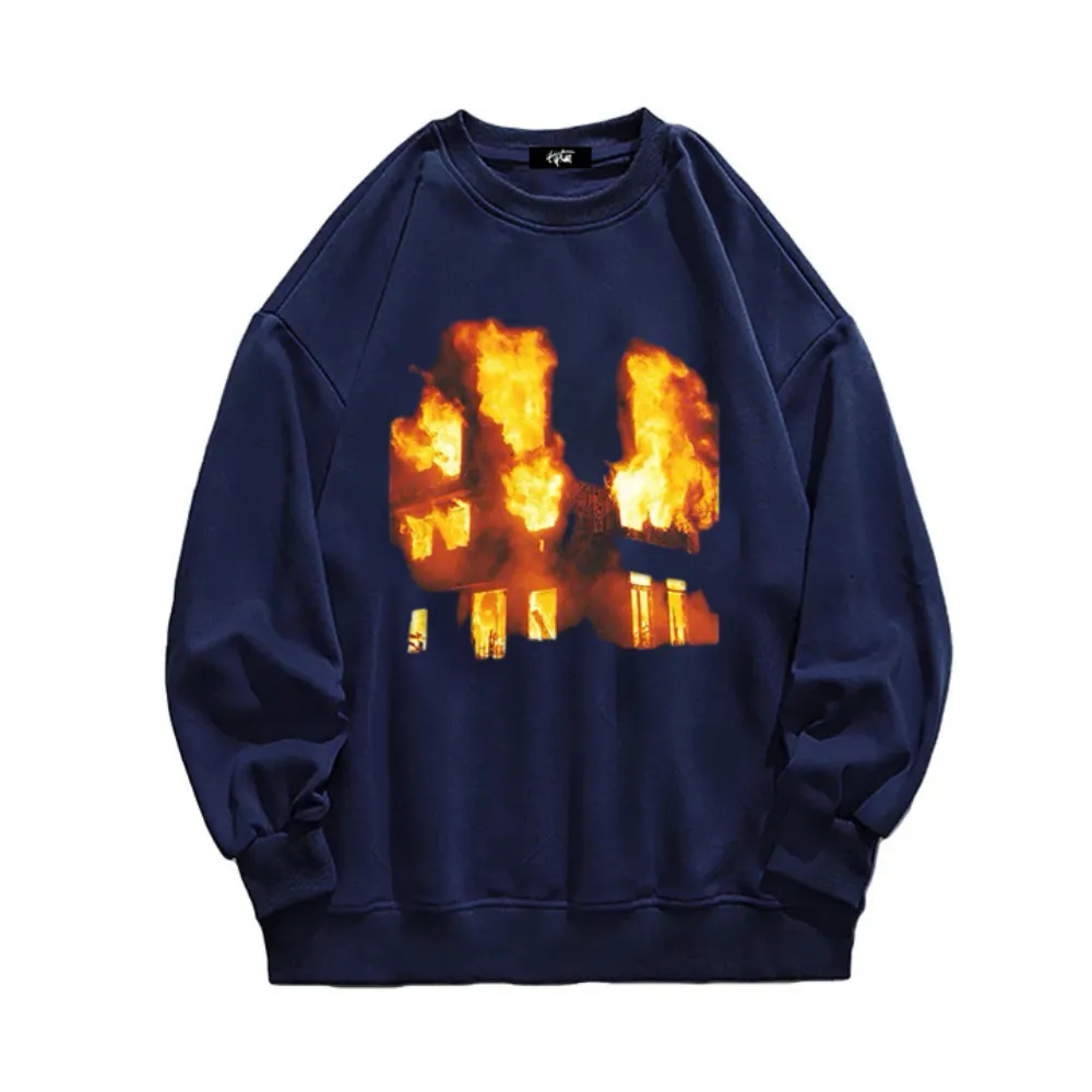 “Flame Cube” Sweatshirt