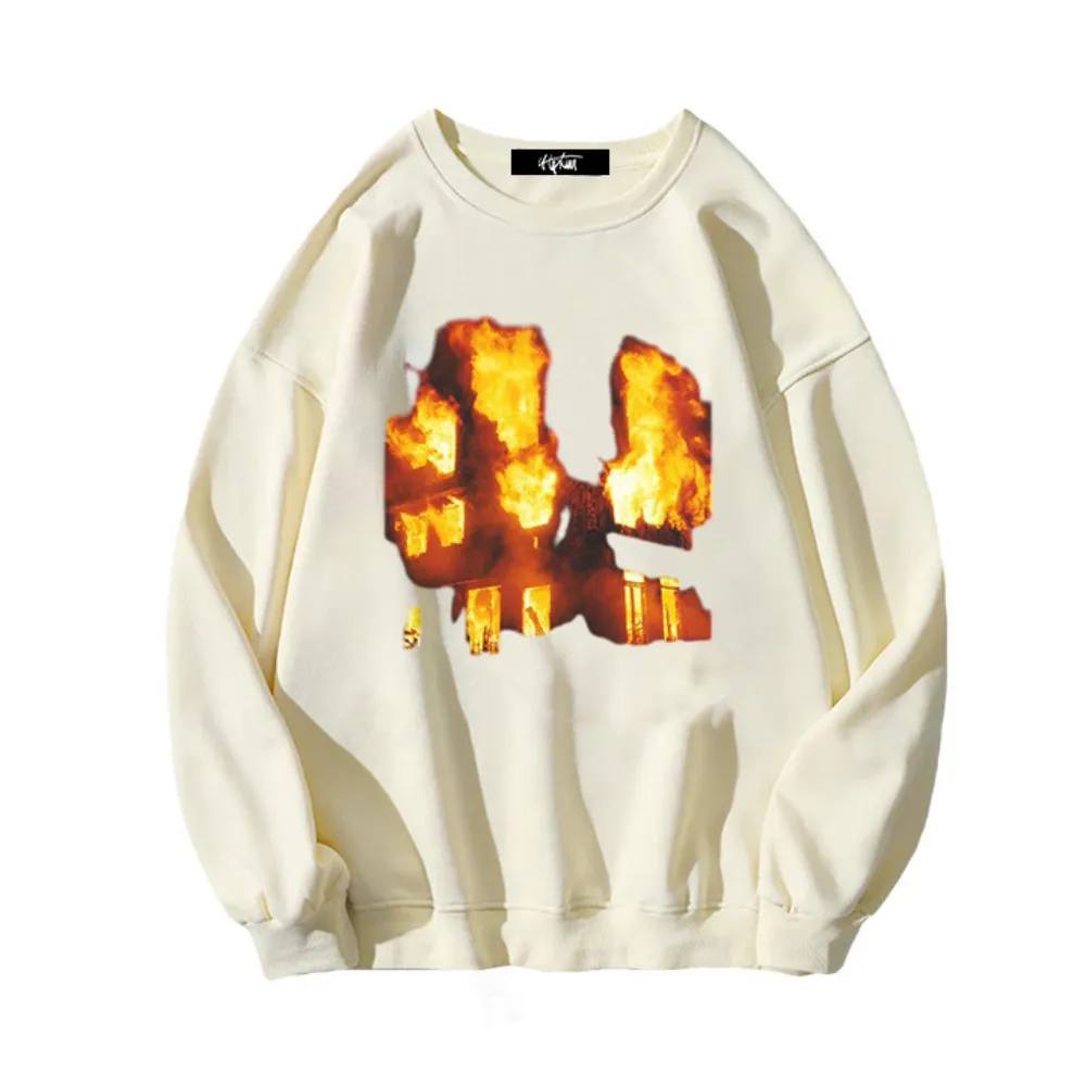 “Flame Cube” Sweatshirt