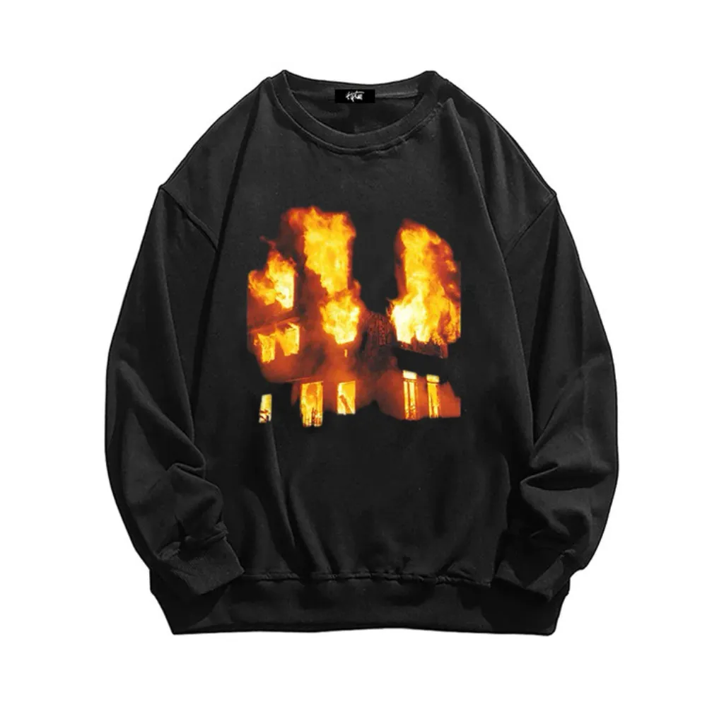 “Flame Cube” Sweatshirt