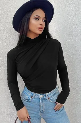 ‘Fleur’ Turtleneck Top