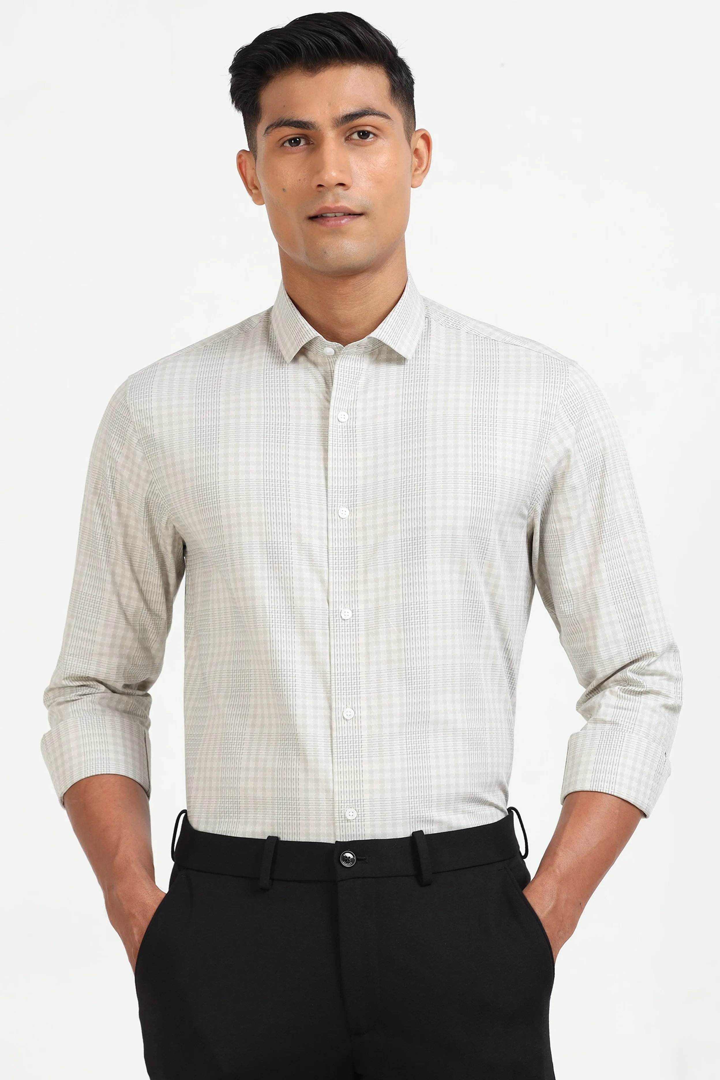 Gentleman's Checkered Formal Shirt