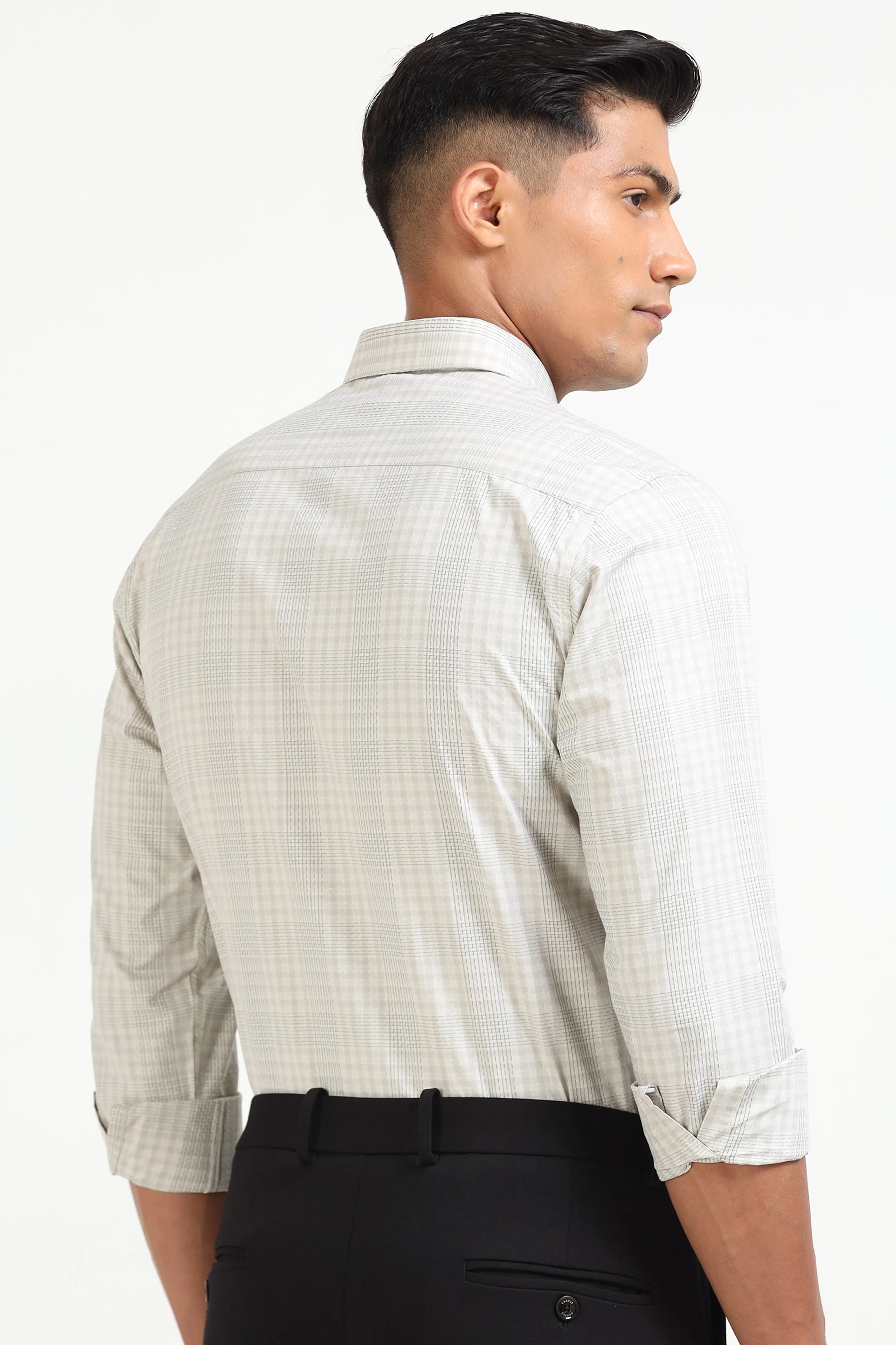 Gentleman's Checkered Formal Shirt