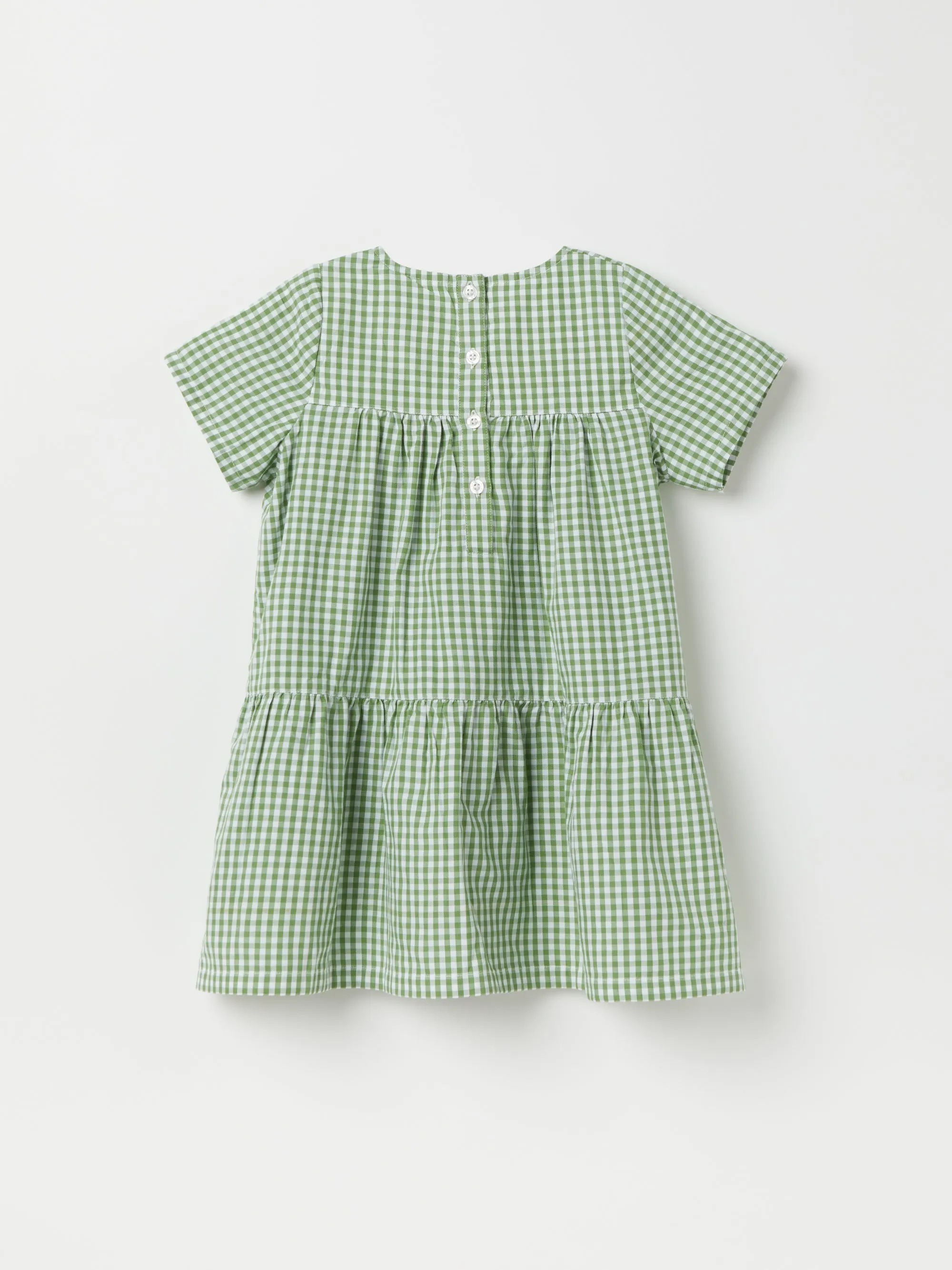 Gingham Check Kids Dress