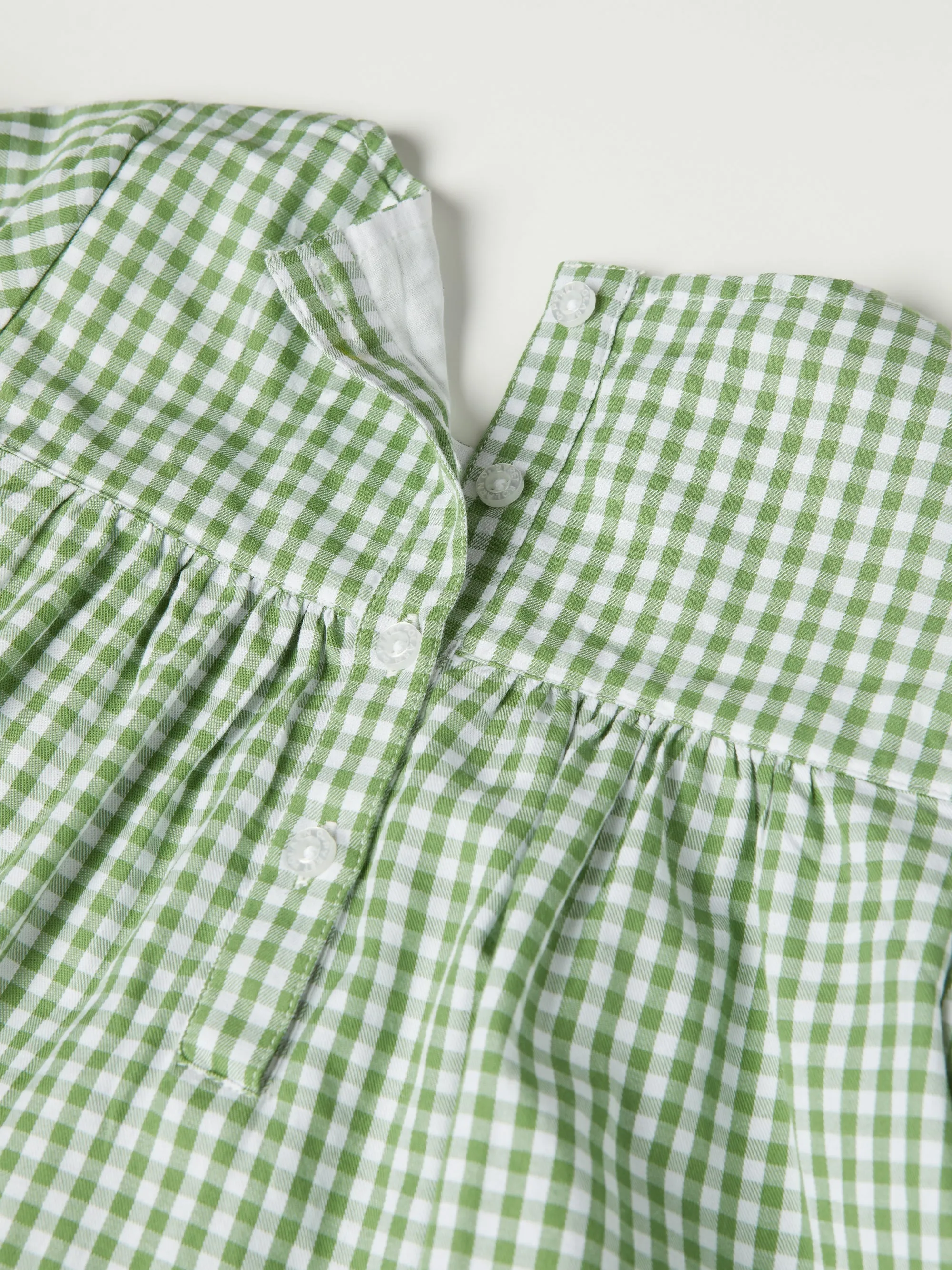 Gingham Check Kids Dress