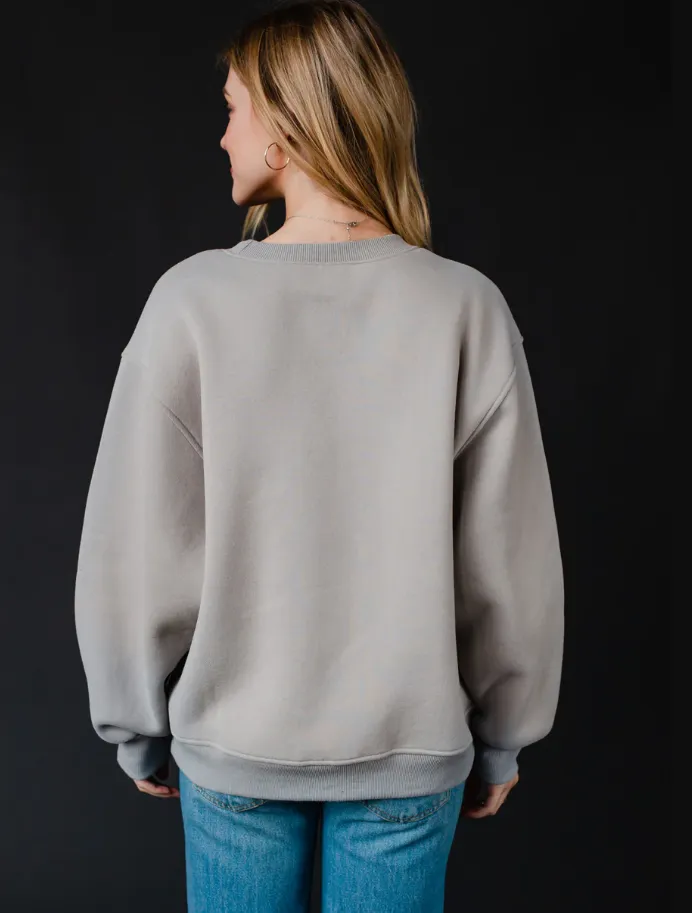 Gray Always Cold Sweatshirt