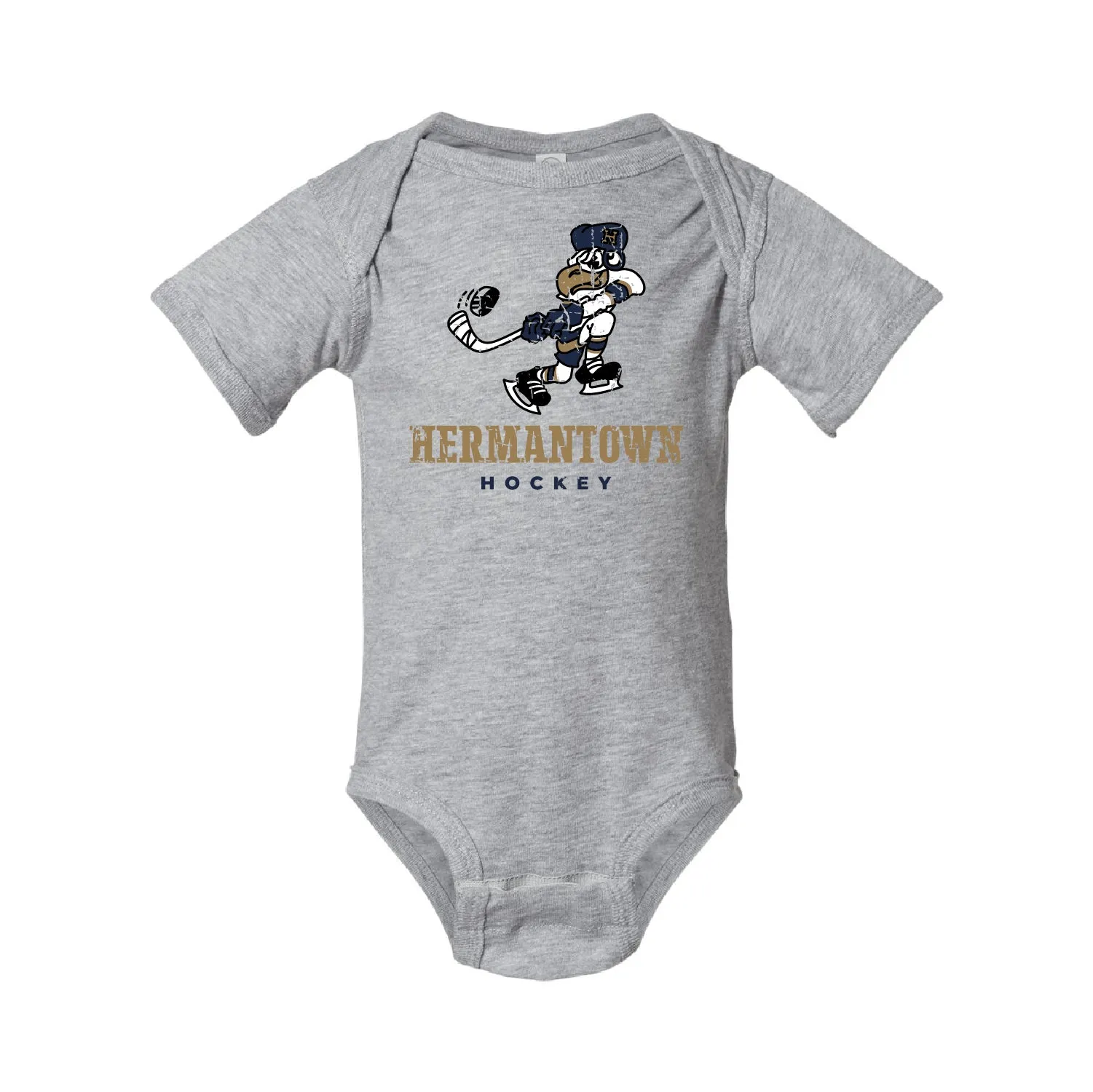 HAHA Infant Bodysuit With Custom Number