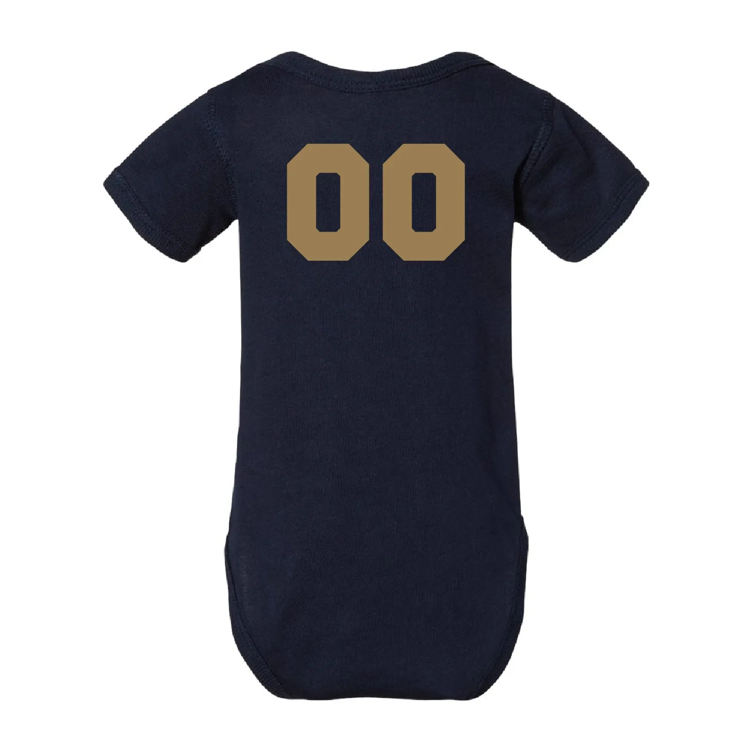 HAHA Infant Bodysuit With Custom Number