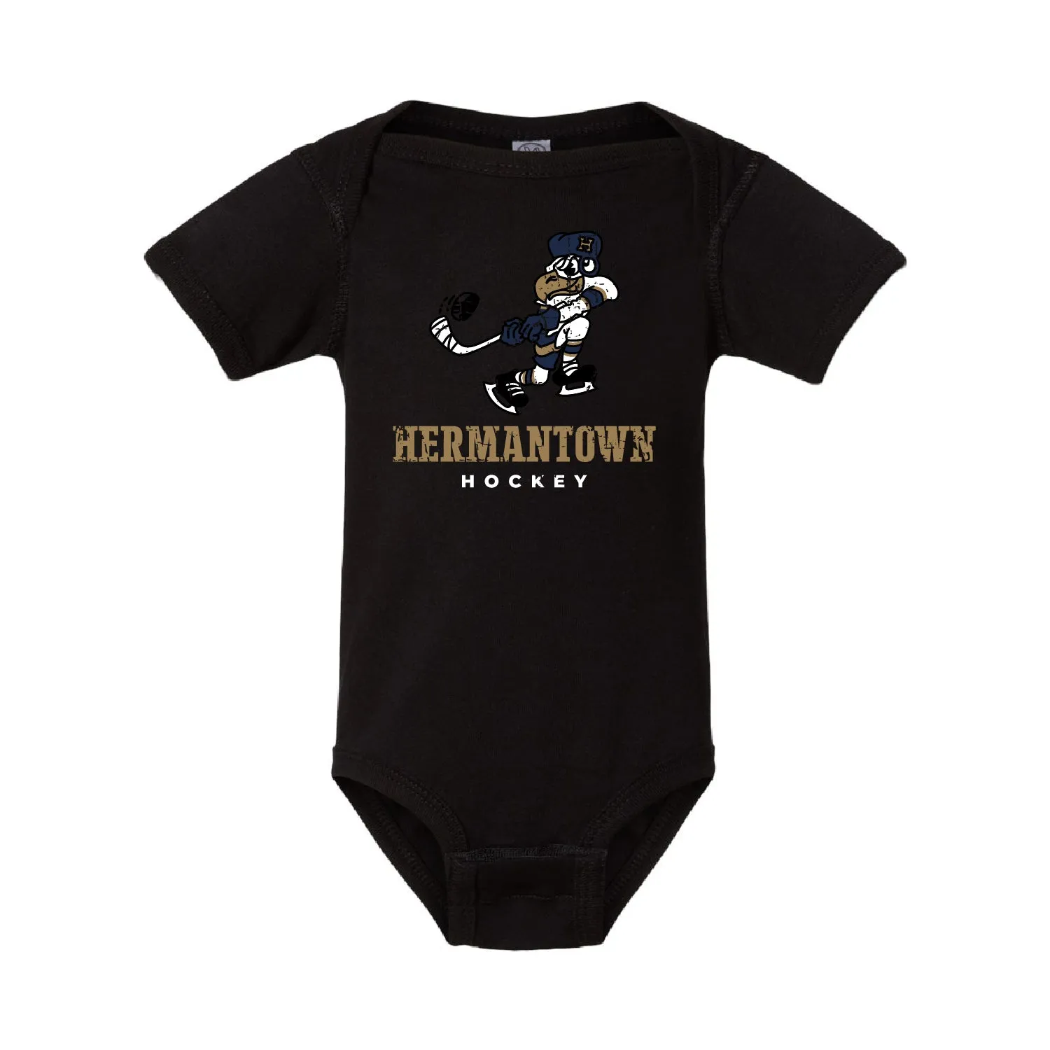 HAHA Infant Bodysuit With Custom Number