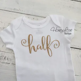 Half - Silver or Gold bodysuit