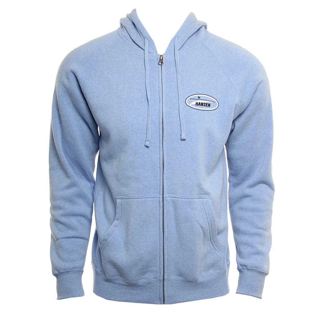 Hansen Mens Sweatshirt Original Logo Zip