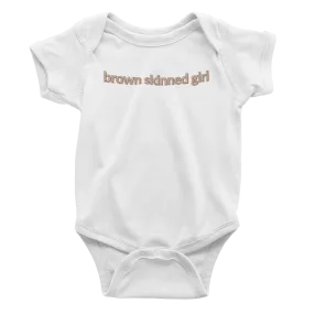 Infant Brown Skinned Girl - Bodysuit