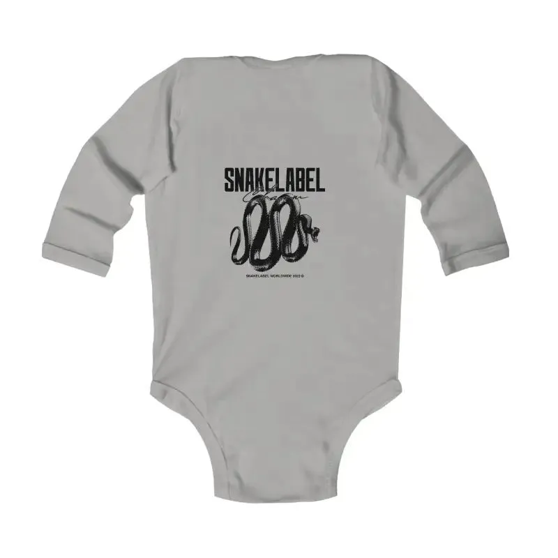 Infant Long Sleeve Bodysuit with Soft Fabric and Durable Design