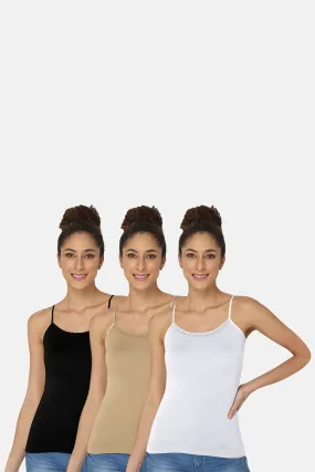 Intimacy Super Stretch Camisole Special Combo Pack - M001 - Pack of 3 - C63