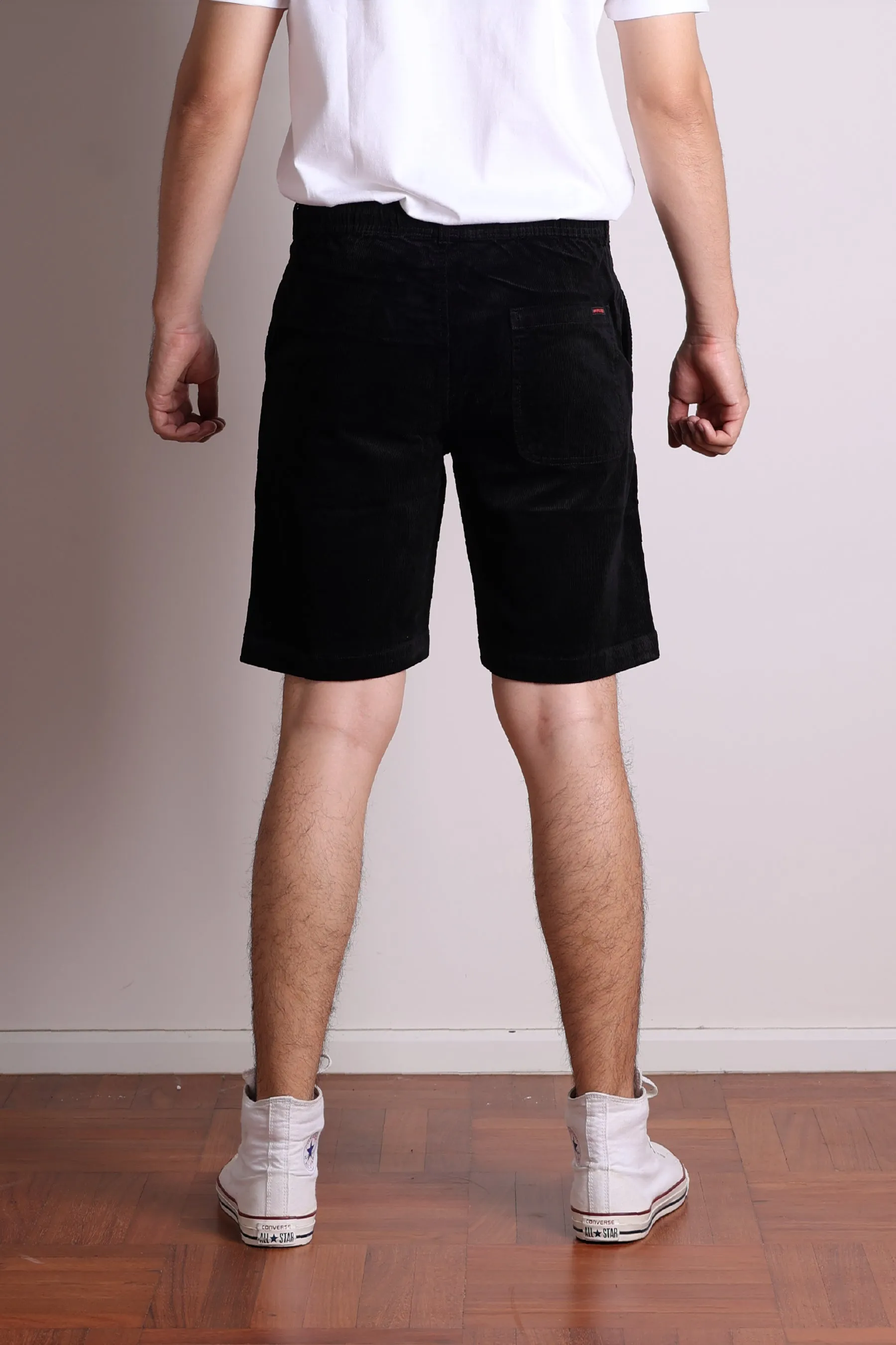 Jack Russel - Men Shorts - Handwerk JS-333/16 Slim Fit Corduroy Black