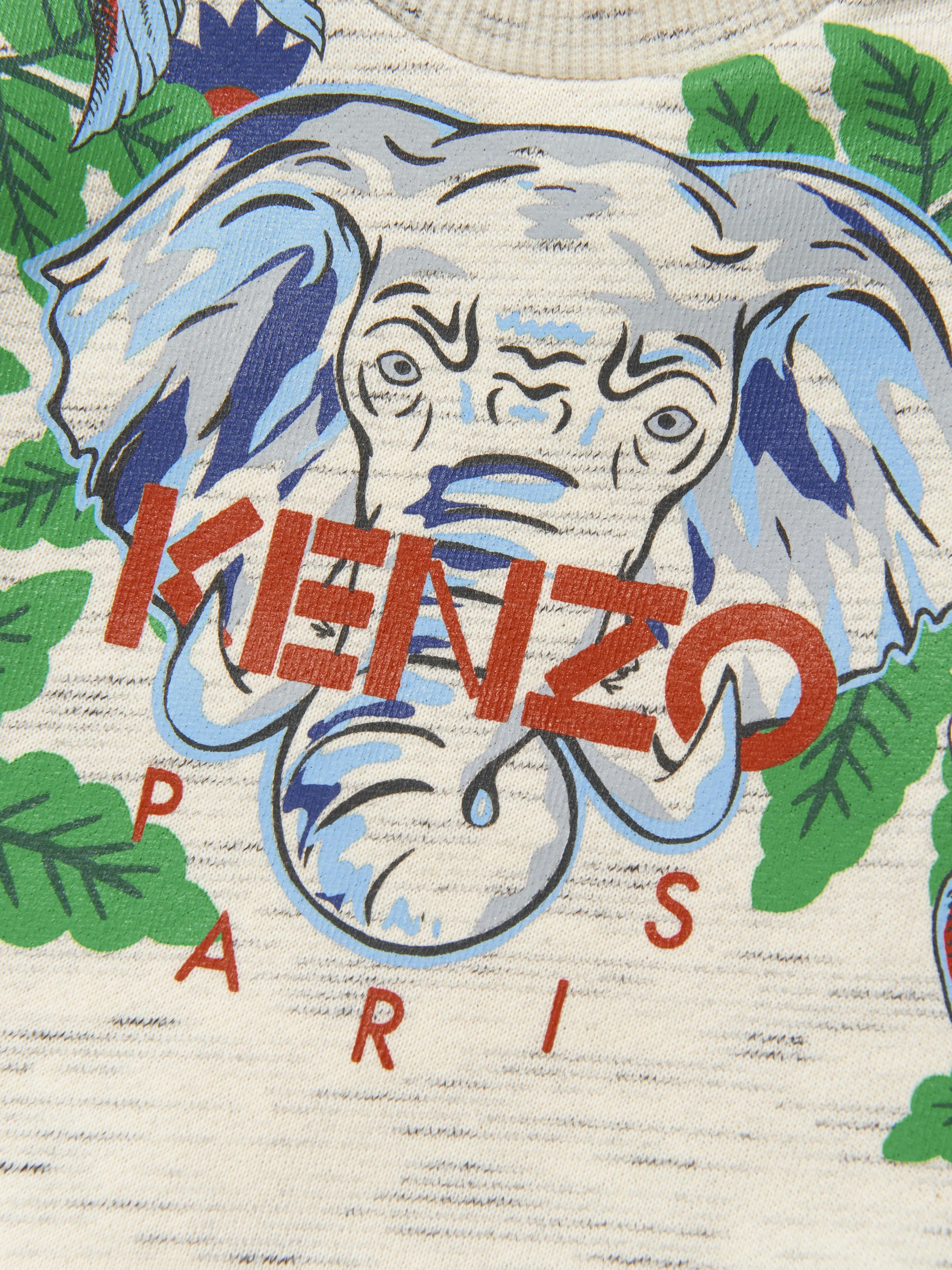 KENZO Baby Boys Elephant Print Sweatshirt