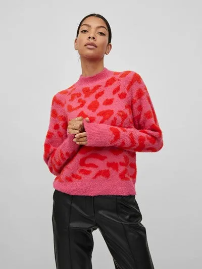 Leo Knit Jumper (Pink)