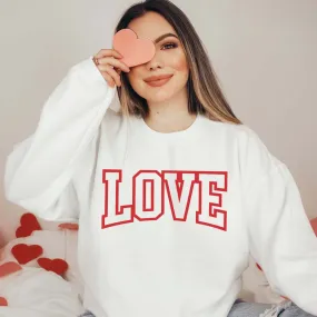 Love Bold Collegiate Crew Wholesale Sweatshirt