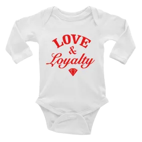 L/S LOVE & LOYALTY  ONESIE