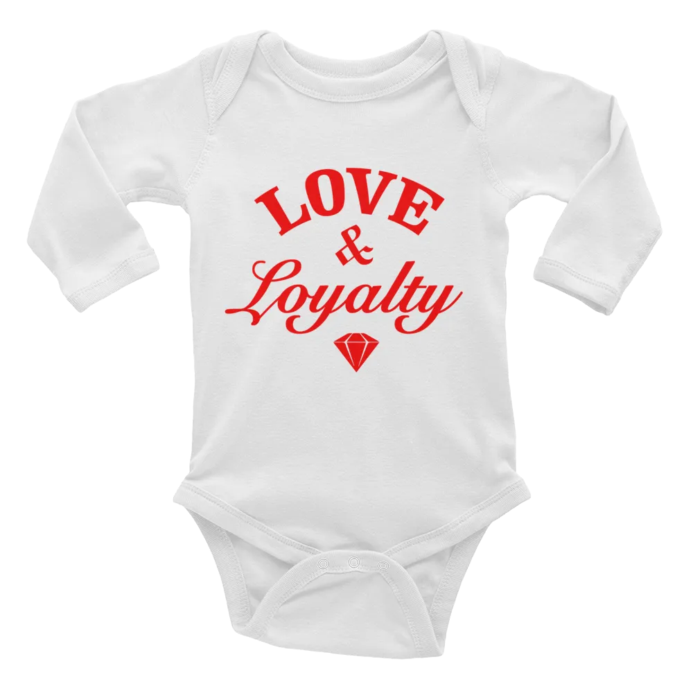 L/S LOVE & LOYALTY  ONESIE