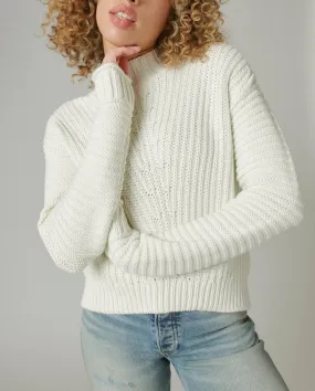 Lucky Brand Textured Turtleneck Sweater