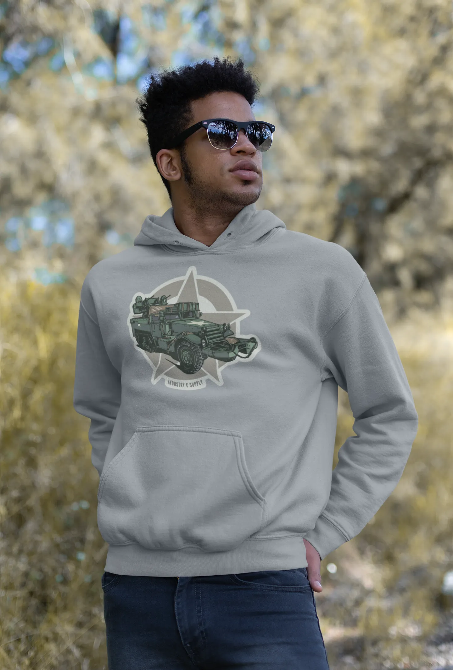 M16 HALF TRACK TANK HOODIE