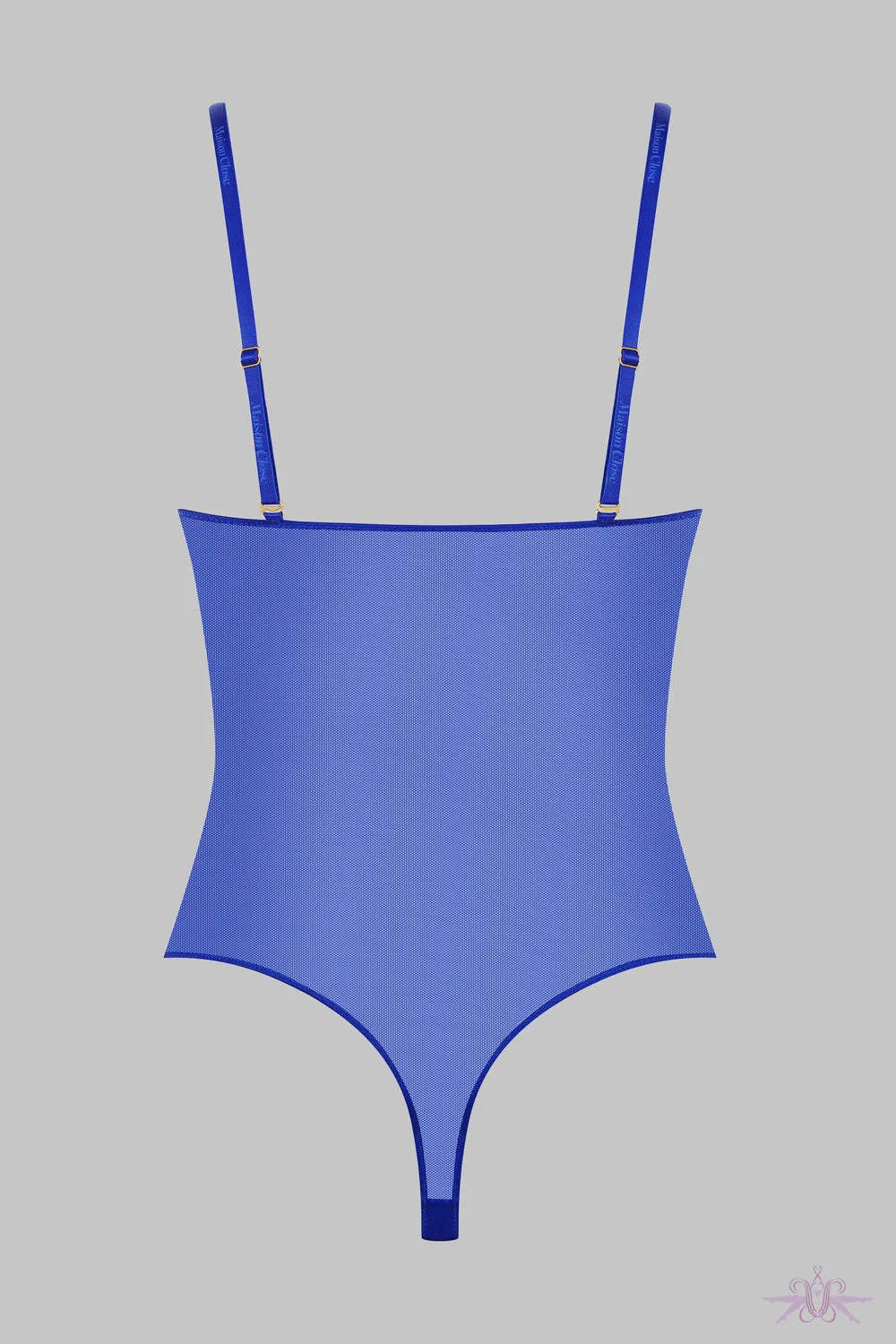 Maison Close Corps a Corps Blue Bodysuit