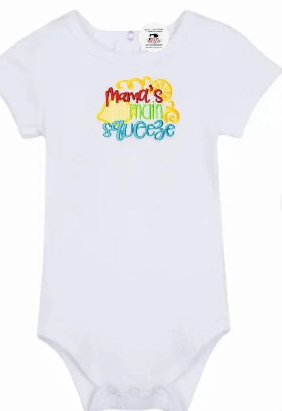 Mamas Main Squeeze Unisex  Baby Onesie Bodysuit Gift