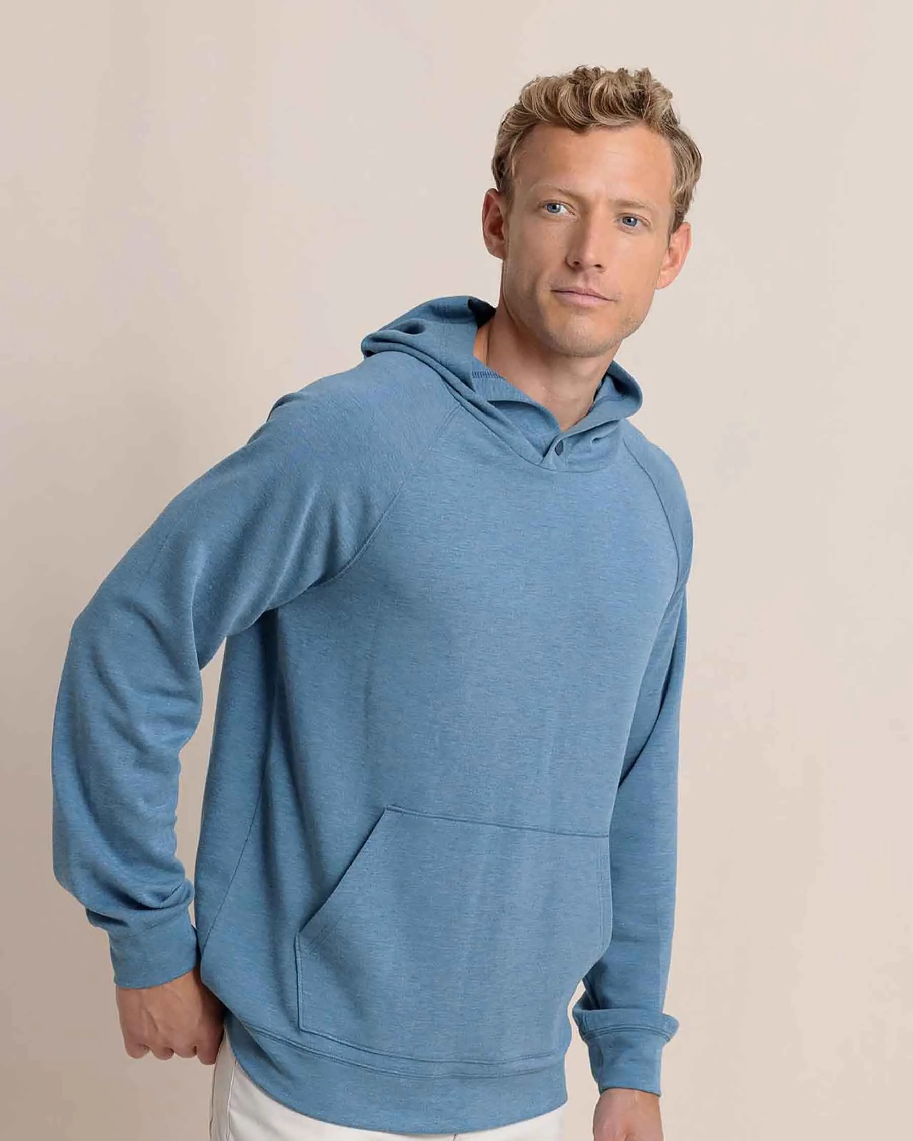 Manteo Heather Interlock Snapfront Hoodie