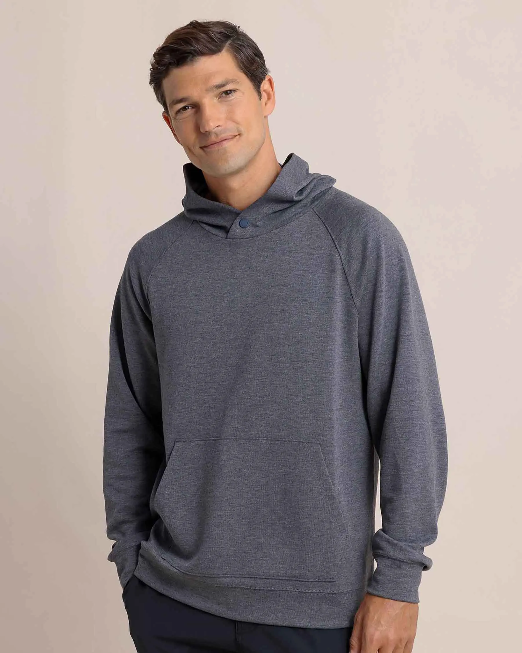 Manteo Heather Interlock Snapfront Hoodie