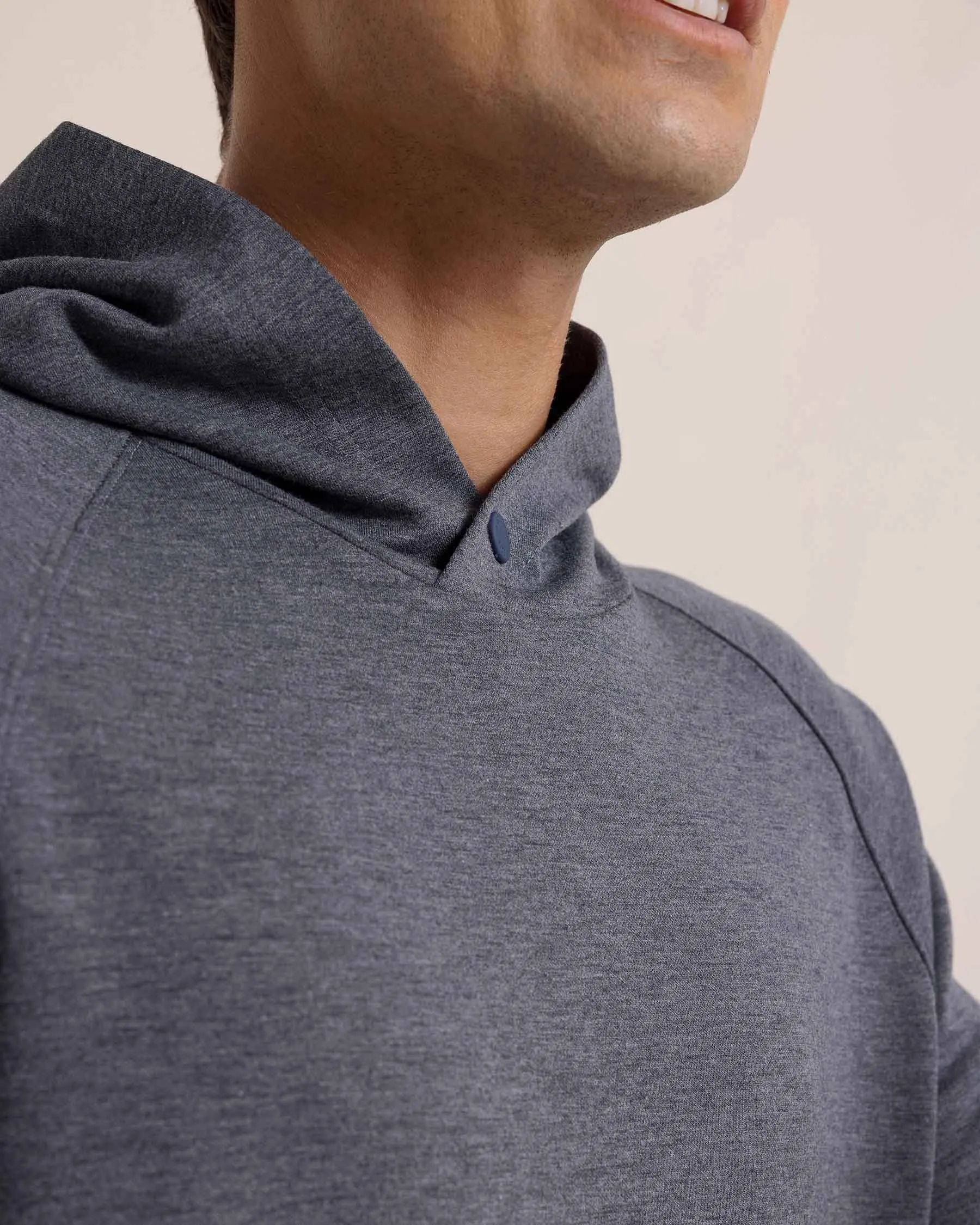 Manteo Heather Interlock Snapfront Hoodie