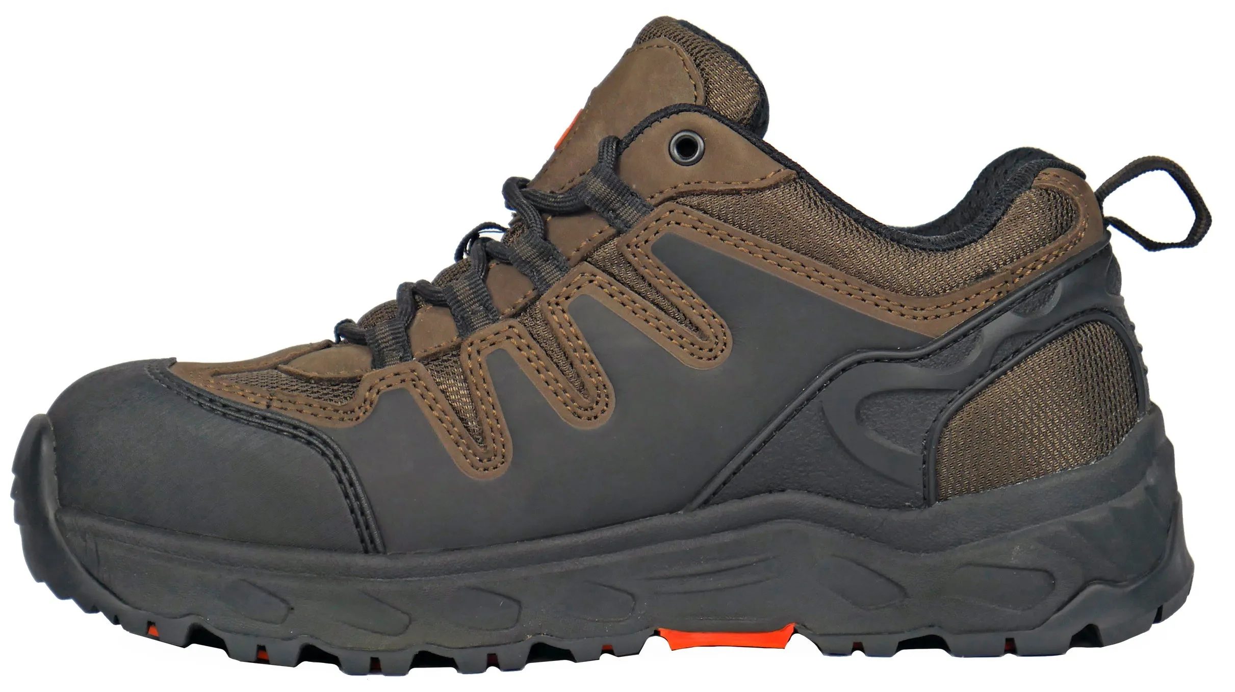 Men's Hoss Eric Lo Brown, EH, SR, Hiker Aluminum Toe Boot