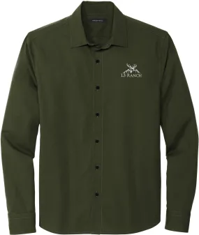 Mercer Mettle Long Sleeve Stretch Woven Shirt