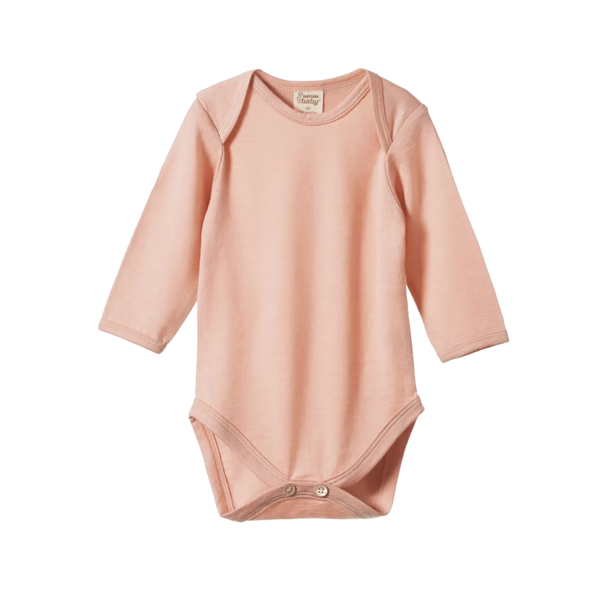 Merino Long Sleeve Bodysuit VARIOUS COLOURS