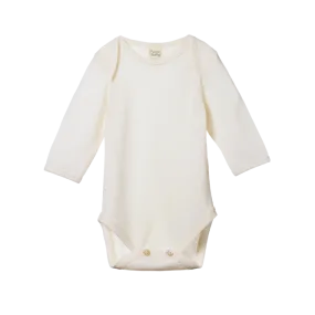 Merino Long Sleeve Bodysuit VARIOUS COLOURS