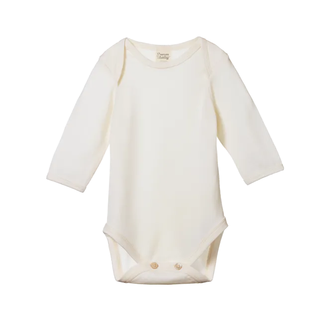 Merino Long Sleeve Bodysuit VARIOUS COLOURS