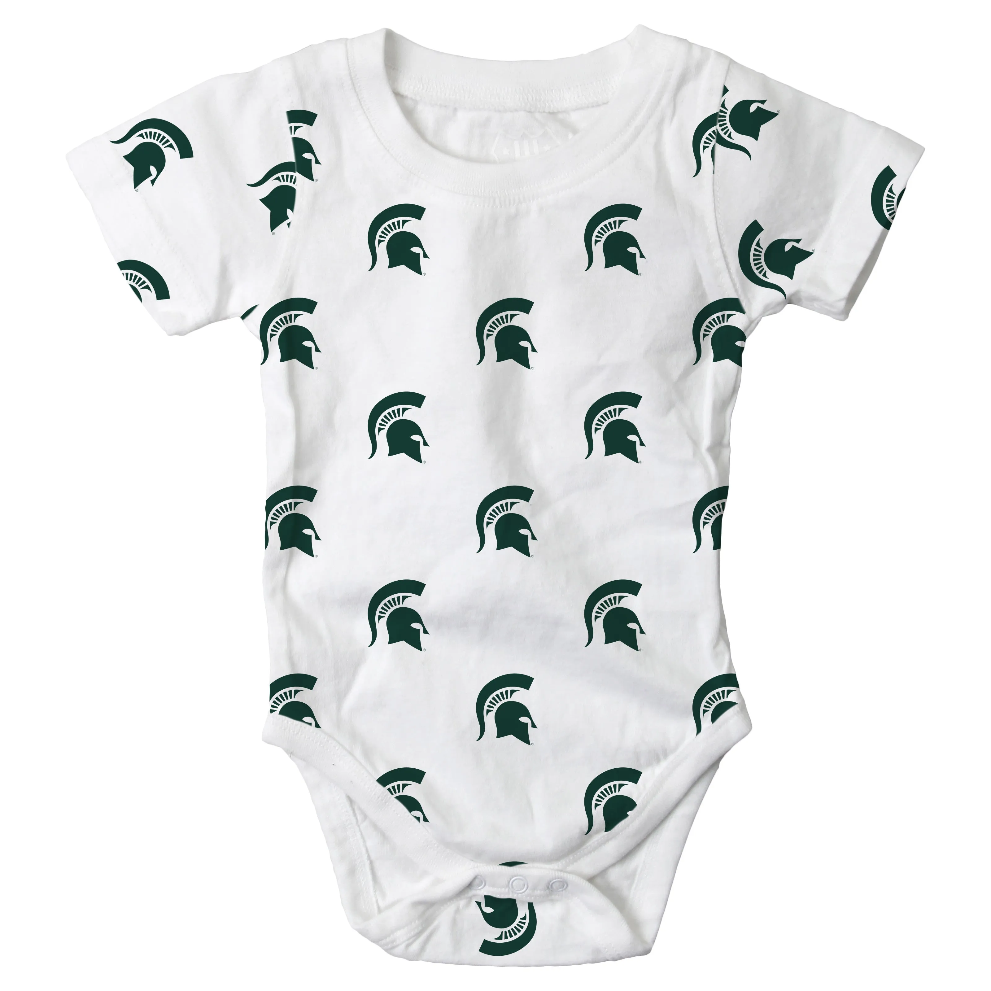 Michigan State Spartans Infant Allover Printed Bodysuit