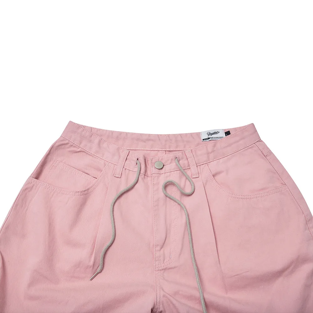 MID90 BAGGY COTTON PANTS PINK