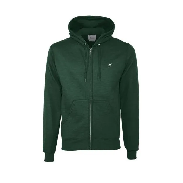 NJ Script HALFTIME x Champion Full-Zip Hoodie (Green White)