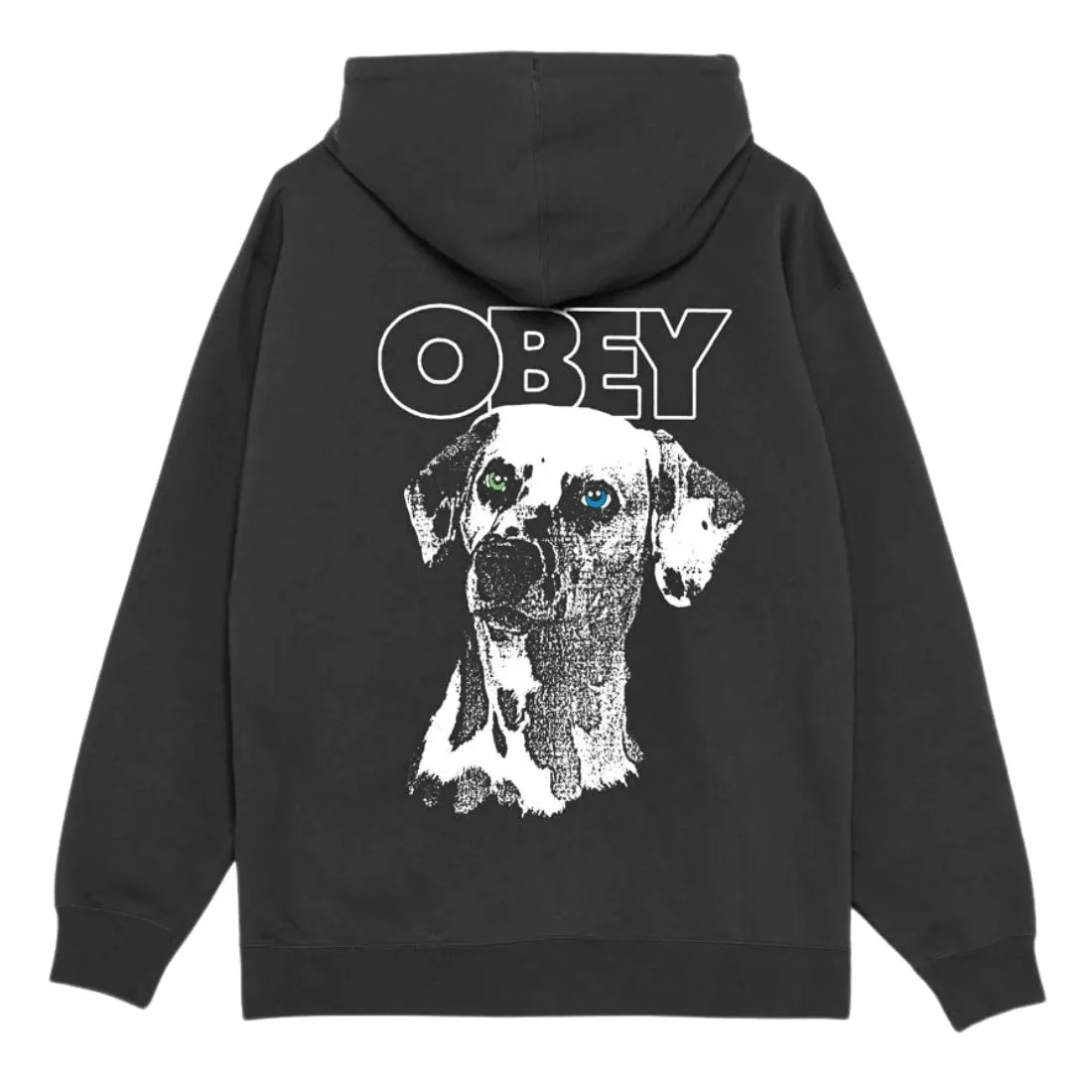 Obey Dalmation Premium Hood - Black