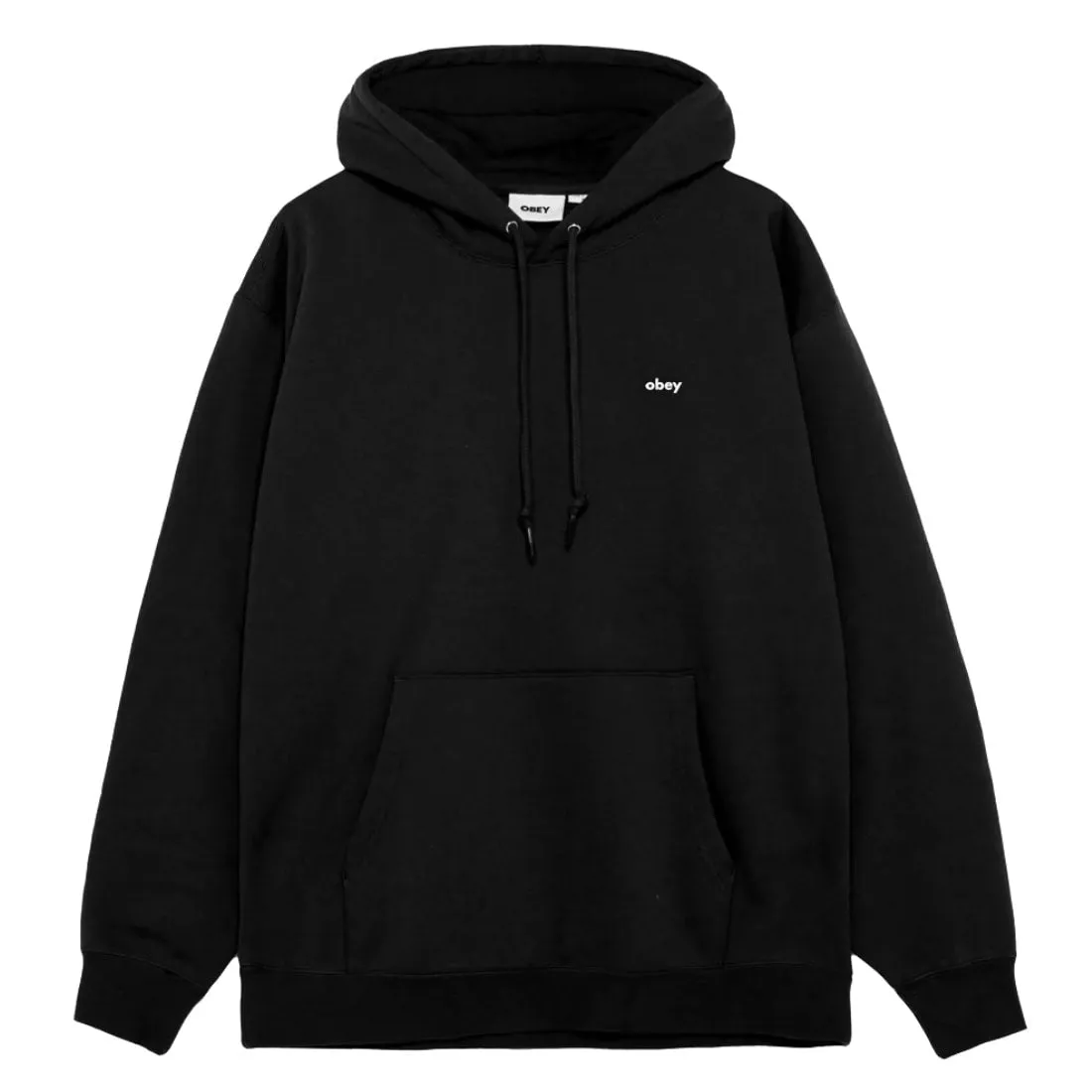 Obey Dalmation Premium Hood - Black