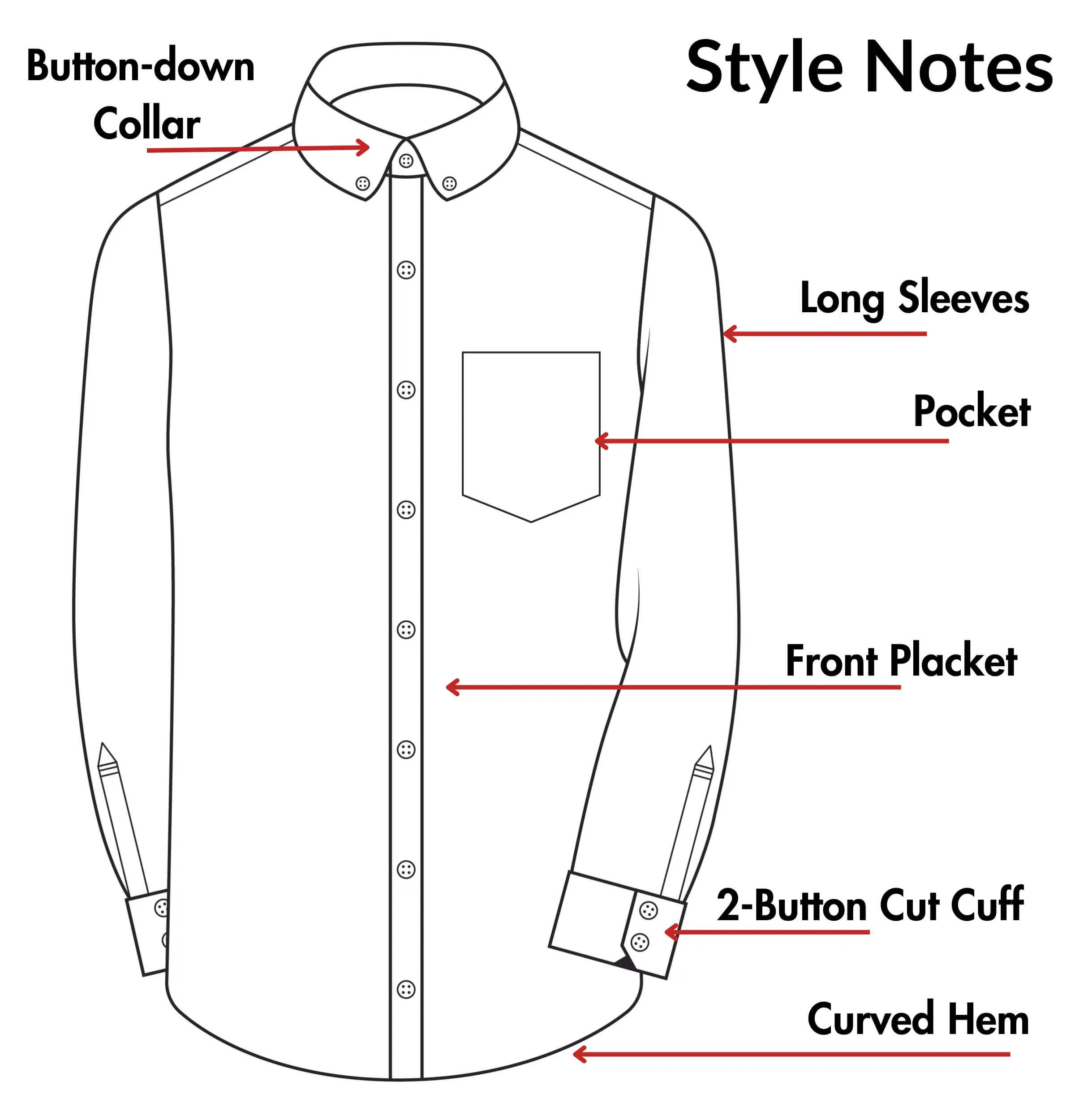 Oxford Button-Down - Long Sleeve - Tan